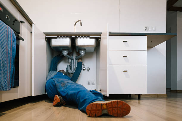 Professional Drain Cleaning technician working in Sibley, LA